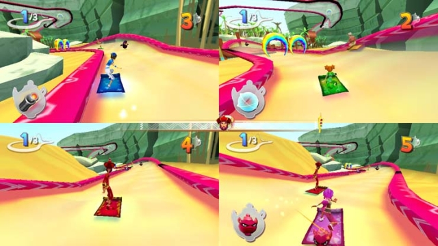 Aladdin Magic Racer (Wii) image