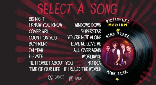 wii big time rush