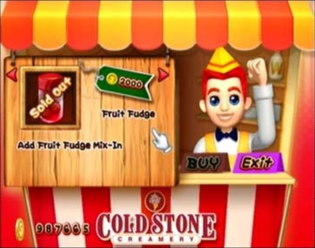 Cold Stone Creamery: Scoop it Up (Wii) image