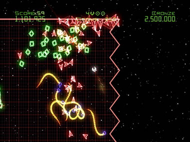 Geometry Wars: Galaxies (Wii) image