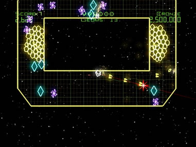 Geometry Wars: Galaxies (Wii) image