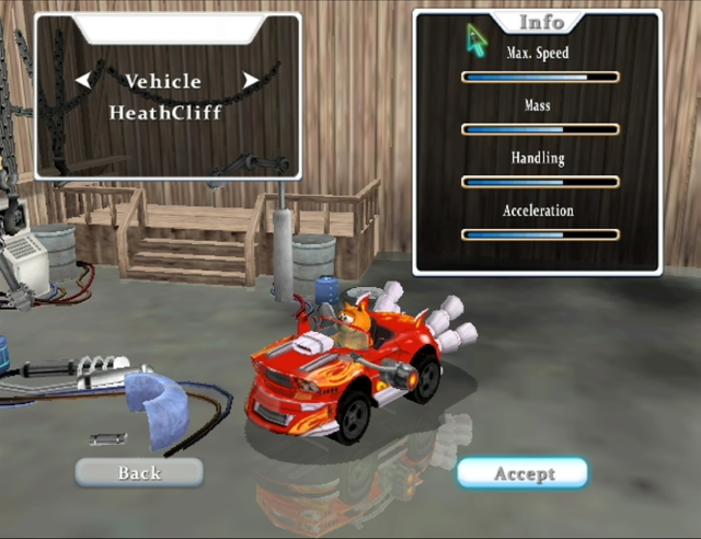 Heathcliff: The Fast and the Furriest (Wii) image