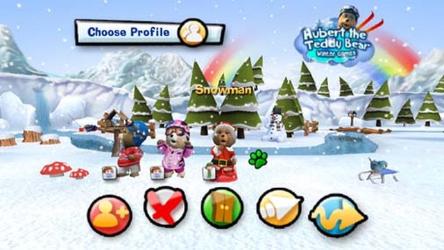 Hubert the Teddy Bear: Winter Games (Wii) image
