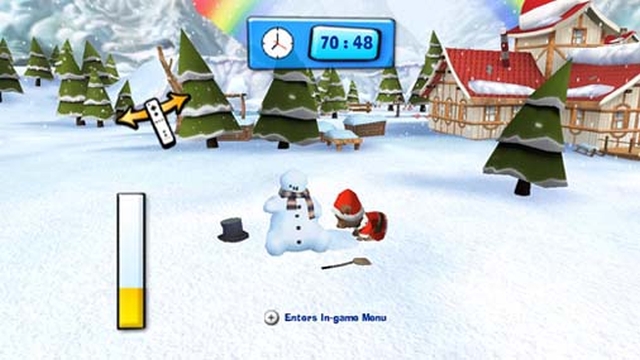 Hubert the Teddy Bear: Winter Games (Wii) image