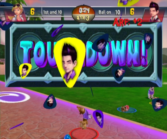 Jerry Rice & Nitus' Dog Football (Wii) image