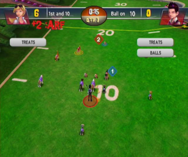 Jerry Rice & Nitus' Dog Football (Wii) image