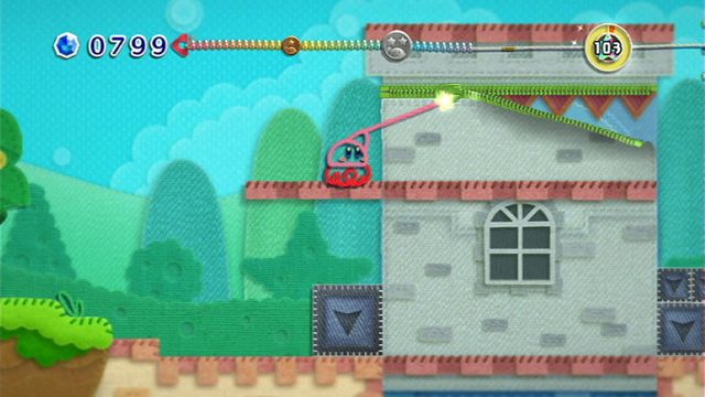 Kirby's Epic Yarn (Wii) image