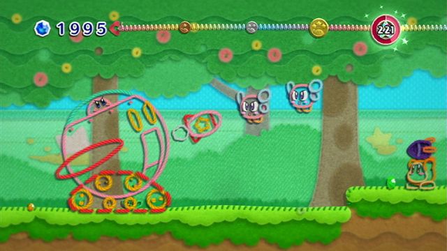 Kirby's Epic Yarn (Wii) image