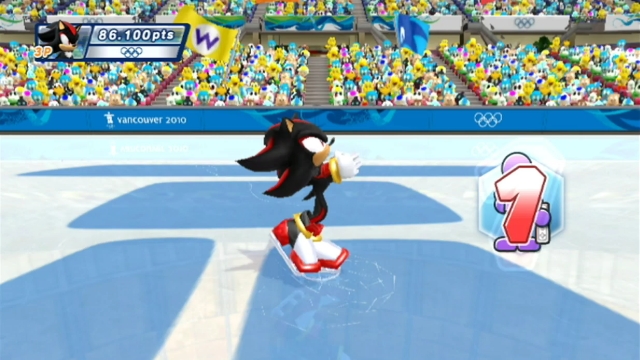 Mario & Sonic at the Olympic Winter Games (Wii) image
