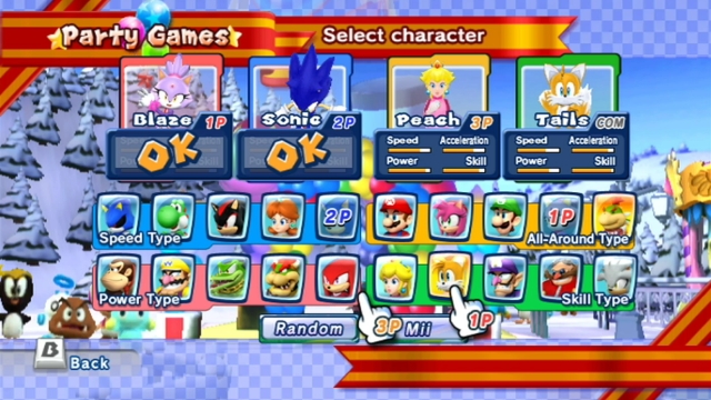 Mario & Sonic at the Olympic Winter Games (Wii) image