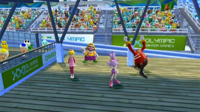 Mario & Sonic at the Olympic Winter Games (Wii) image