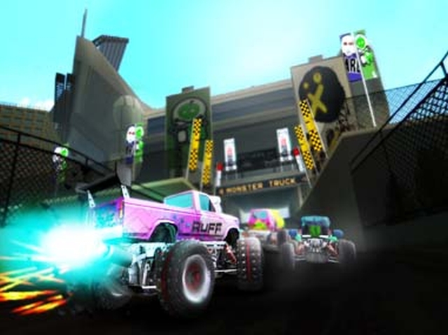 monster 4x4 stunt racer wii