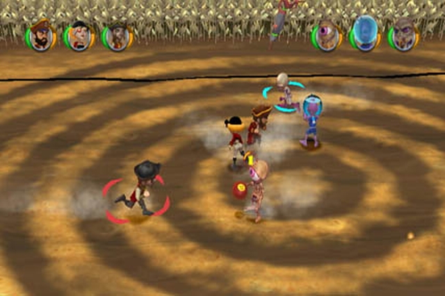 Pirates vs. Ninjas Dodgeball (Wii) image