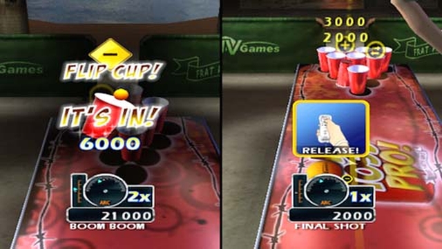 Pong Toss Pro: Frat Party Games (Wii) image