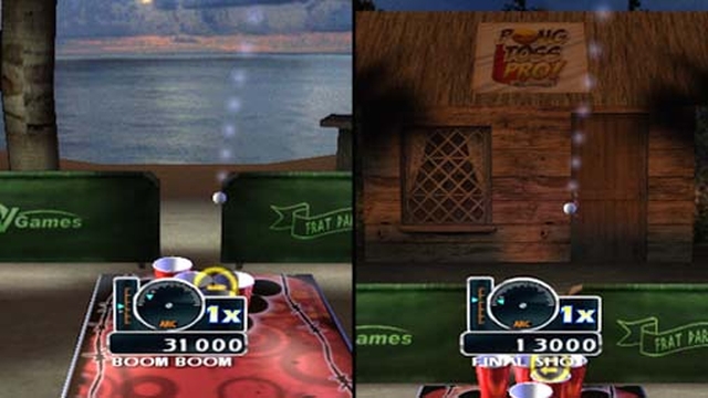 Pong Toss Pro: Frat Party Games (Wii) image