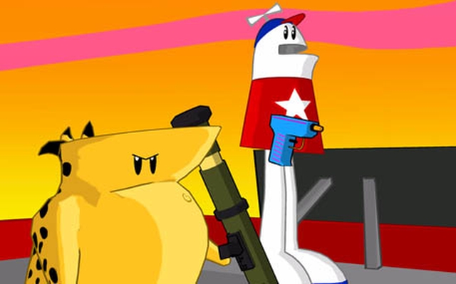 Strong Bad's Cool Game for Attractive People Episode 4: Dangeresque 3 - The Criminal Projective (Wii) image