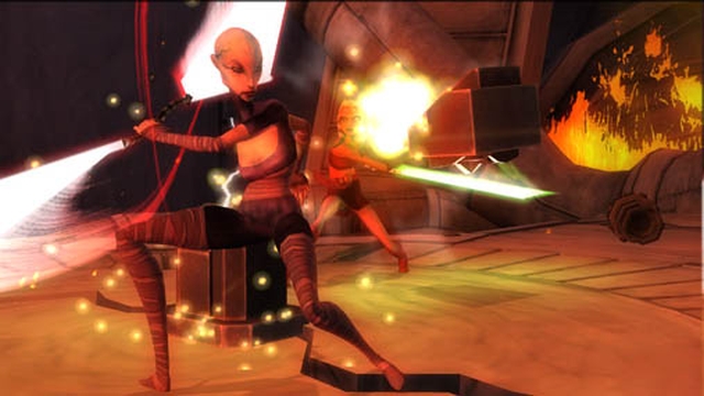 Star Wars: The Clone Wars - Lightsaber Duels (Wii) image