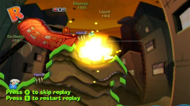 Worms: A Space Oddity (Wii) image