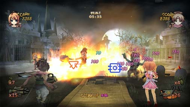 Zombie Panic in Wonderland (Wii) image