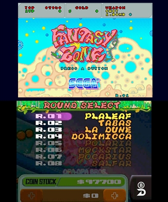 3D Fantasy Zone (3DS) image