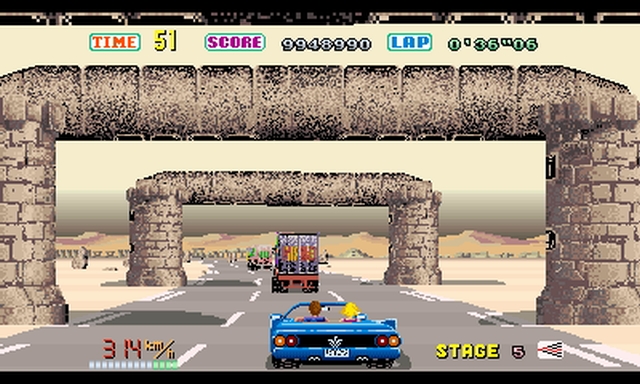 3D Out Run (3DS) image