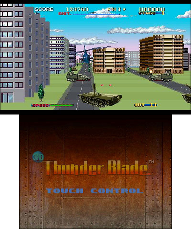 3D Thunder Blade (3DS) image
