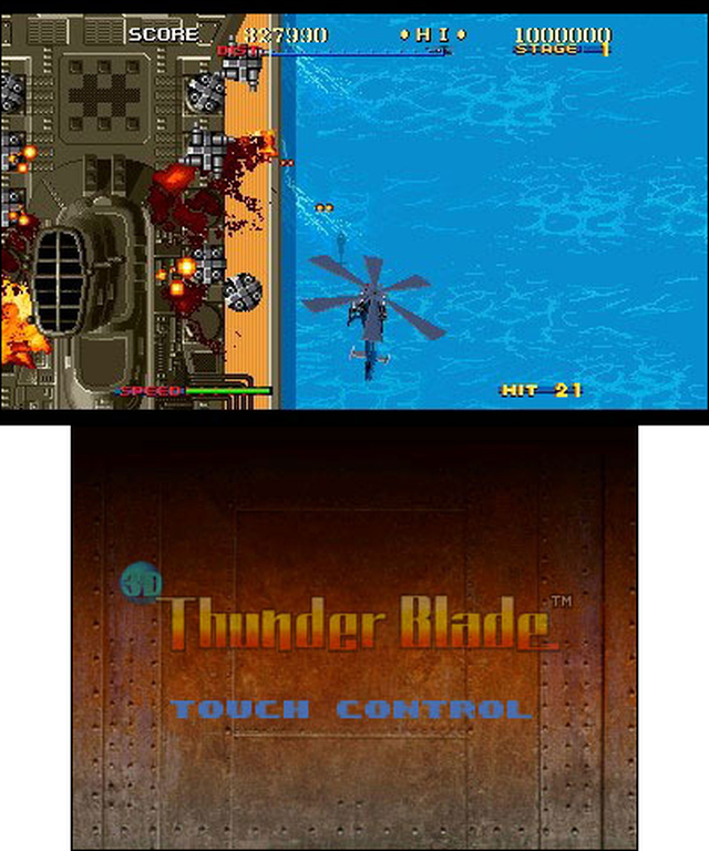 3D Thunder Blade (3DS) image