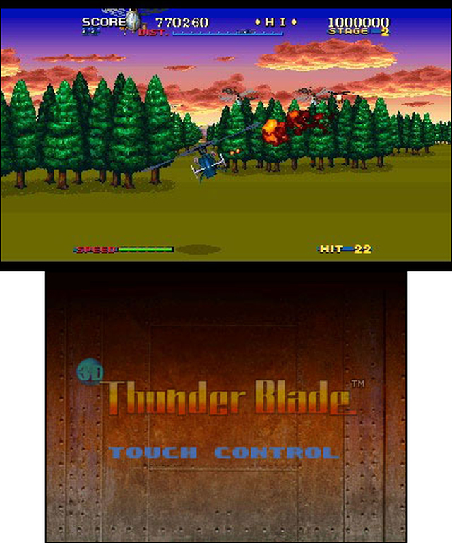 3D Thunder Blade (3DS) image