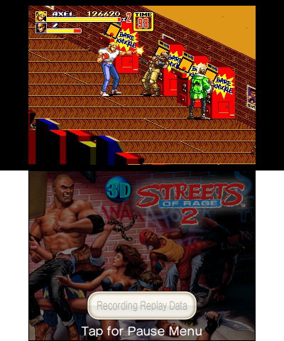 3D Streets of Rage 2 (3DS) image
