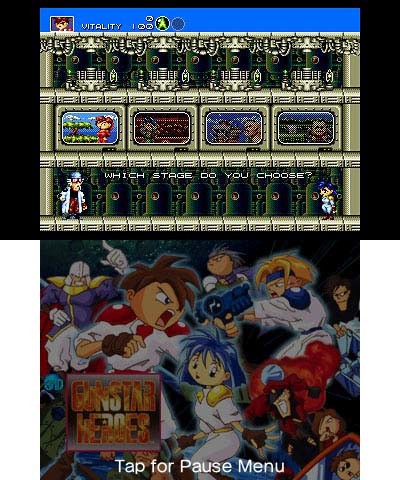 3D Gunstar Heroes (3DS) image