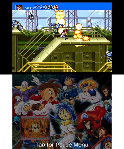 3D Gunstar Heroes (3DS) image