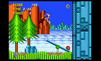 3D Sonic the Hedgehog 2 (3DS) image