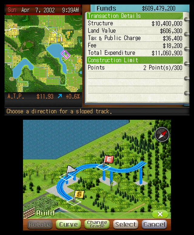 A-Train 3D: City Simulator (3DS) image