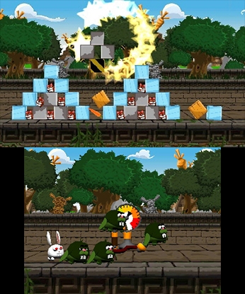 Angry Bunnies (3DS) image