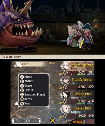 Bravely Default (3DS) image