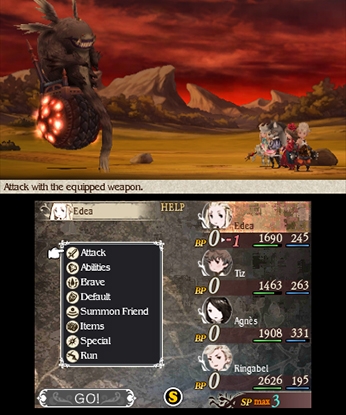 Bravely Default (3DS) image