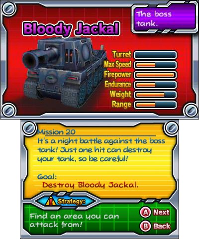 Brave Tank Hero (3DS) image