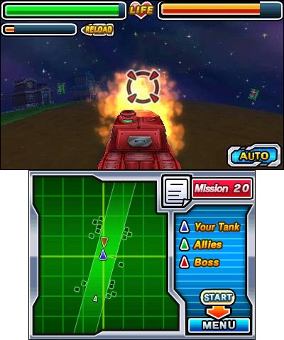 Brave Tank Hero (3DS) image