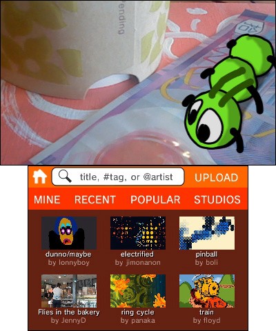 Butterfly: Inchworm Animation II (3DS) image