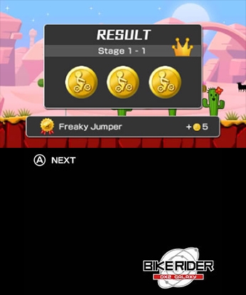 Bike Rider DX2: Galaxy (3DS) image