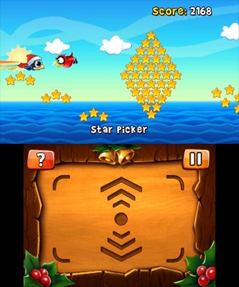 Bird Mania Christmas 3D (3DS) image