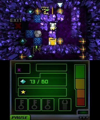 Boulder Dash-XL 3D (3DS) image