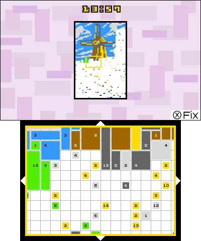 Block-a-Pix Color (3DS) image