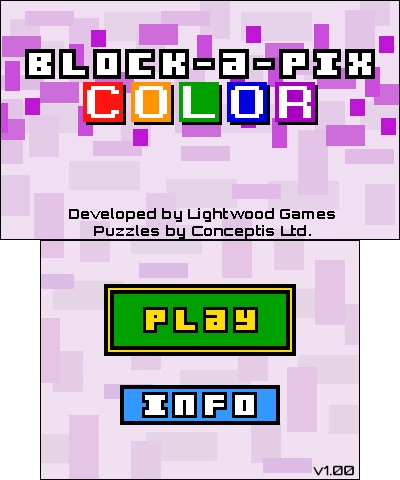 Block-a-Pix Color (3DS) image