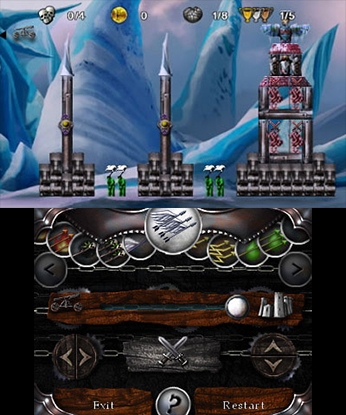 Castle Clout 3D (3DS) image