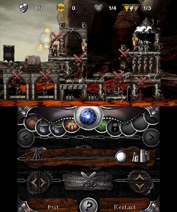 Castle Clout 3D (3DS) image