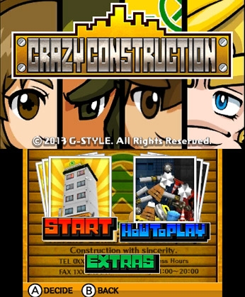 Crazy Construction (3DS) image