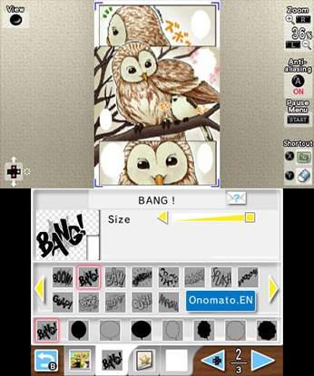 Comic Workshop (3DS) image