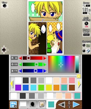 Comic Workshop (3DS) image