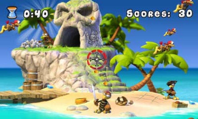 Crazy Chicken: Pirates 3D (3DS) image